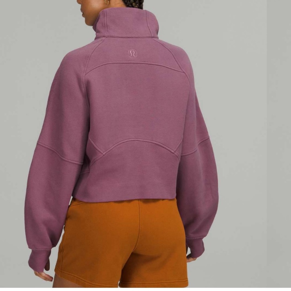 Lululemon Scuba Oversized Funnel Neck Half-Zip
Vintage Plum